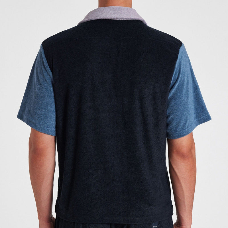 Paul Smith Towelling Lounge T-Shirt Inky Blue