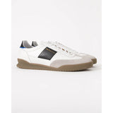 Paul Smith White 'Dover' Trainers with Black Side Panel