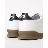 Paul Smith White 'Dover' Trainers with Black Side Panel