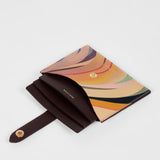 Paul Smith Women's 'Dusky Swirl' Leather Pull-Out Card Holder