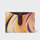 Paul Smith Women's 'Dusky Swirl' Leather Pull-Out Card Holder