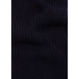 Paul Smith Women's Lambswool 'Swirl' Heart Scarf In Navy Blue