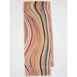 Paul Smith Women's Washed Silk Swirl Scarf In Multi