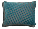 Peacock Blue Hotel Rivo Cushion