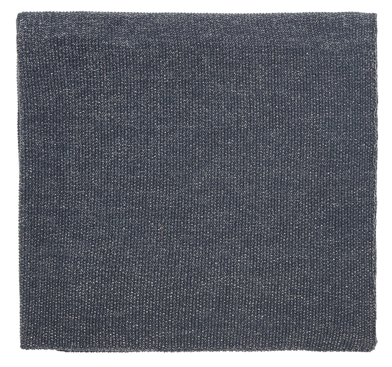 Peacock Blue Hotel Dolce Knitted Throw