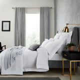Peacock Blue Hotel Isola 600 Thread Count Cotton Sateen Bedlinen