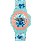 Disney Lilo And Stitch Blue Digital Watch