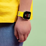 Spongebob Yellow LED Watch with Printed Silicone Strap