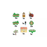 Peppa Pig Whizz Around Clickety Clack Train Set