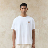Percival Alistair Oversized T Shirt In White