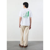Percival Cicchetti Backprint Oversized Tee In White