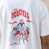 Percival Dexter Oversized T Shirt In White