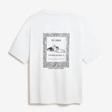 Percival Ex Libris Oversized T Shirt White