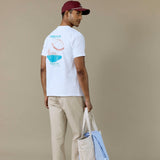 Percival Perci Fine Wines T Shirt White