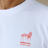 Percival Perci Fine Wines T Shirt White