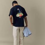 Percival Perci Fruit Farm Oversized T-Shirt Black