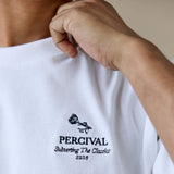 Percival Perci Waters Oversized T Shirt White