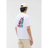 Percival Pomidoro Backprint Oversized Tee In White