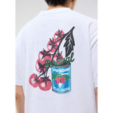 Percival Pomidoro Backprint Oversized Tee In White
