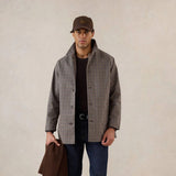 Percival Sherlock Short Trench Coat Waterproof In Watcher Check