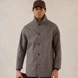 Percival Sherlock Short Trench Coat Waterproof In Watcher Check