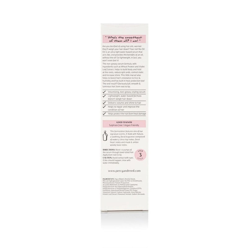 Percy And Reed Smooth Sealed & Sensational Volumising No Oil Oil For Fine Hair
