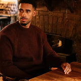 Peregrine Ford Crew Jumper in Shiraz