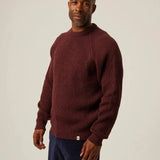 Peregrine Ford Crew Jumper in Shiraz