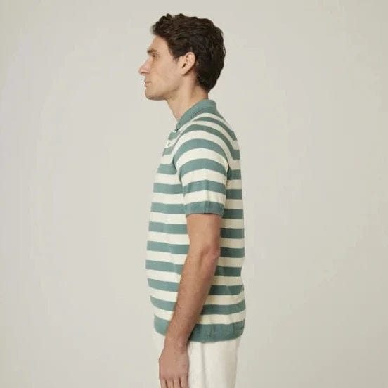 Peregrine Rugby Polo Shirt in Lovat Green