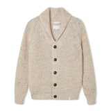 Peregrine Waffle Shawl Cardigan in Skiddaw