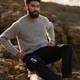 Peregrine Winston Crew Jumper In Oak