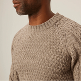 Peregrine Winston Crew Jumper In Oak
