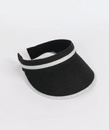 Pia Rossini Cohen Visor In Black/Silver