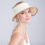 Pia Rossini Graciela Visor In Ivory
