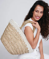 Pia Rossini Santander Bag in Natural