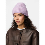 Pieces PCMilla Knit Beanie In Purple Rose Melange