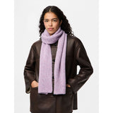 Pieces PCMilla Knit Scarf In Purple Rose Melange