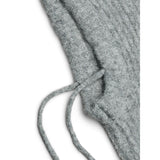 Pieces PCNambi Knit Balaclava In Light Grey Melange
