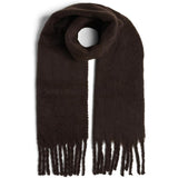 Pieces PCNIKITA Long Scarf In Hot Fudge