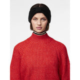 Pieces PCPyron Structured Knit Headband In Black