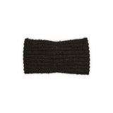 Pieces PCPyron Structured Knit Headband In Black
