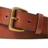 Polo Ralph Lauren Charm Pony Player Leather Belt In Brown