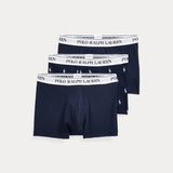 Polo Ralph Lauren Classic Stretch-Cotton Trunk 3-Pack, Navy/ Nav Aopp/ Navy
