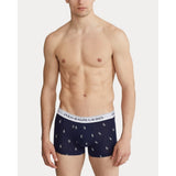 Polo Ralph Lauren Classic Stretch-Cotton Trunk 3-Pack, Navy/ Nav Aopp/ Navy