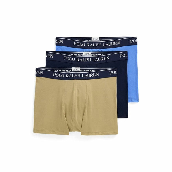 Polo Ralph Lauren Classic Trunk-3 Pack-trunk In Navy / Blue / Khaki