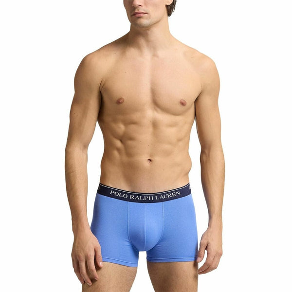 Polo Ralph Lauren Classic Trunk-3 Pack-trunk In Navy / Blue / Khaki
