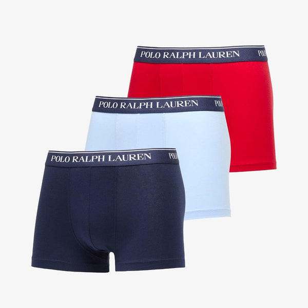 Polo Ralph Lauren Classic Trunk-3 Pack-trunk In Navy/Red/Office Blue