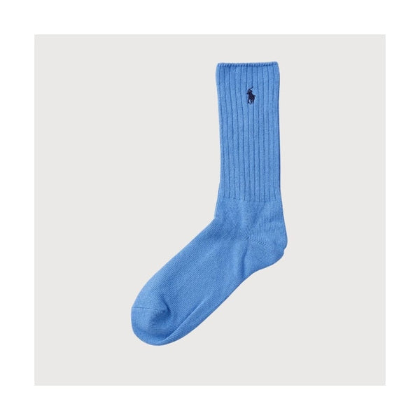 Polo Ralph Lauren Cotton-Blend Classic Crew Socks In Blue