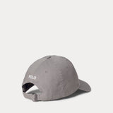 Polo Ralph Lauren Cotton Chino Baseball Cap in Perfect Grey/White
