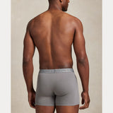 Polo Ralph Lauren Cotton Stretch Boxer Brief  in Black/Grey/White